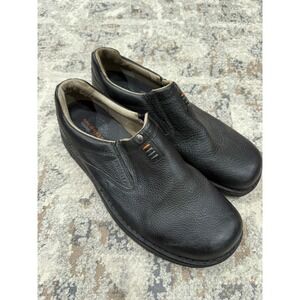 Merrell Mens World Legend Black Leather Slip On Loafers J45053 Size 12